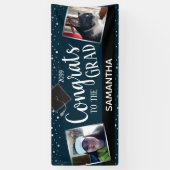 Glückwunsch auf unserem 2-Foto-Banner Banner (Vertikal)