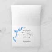 Glückwunsch - Baby Boy Karte (Innenseite)