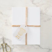 Glückwunsch! (Baby-Duschtuch) Geschenkanhänger (Mit Schnur)