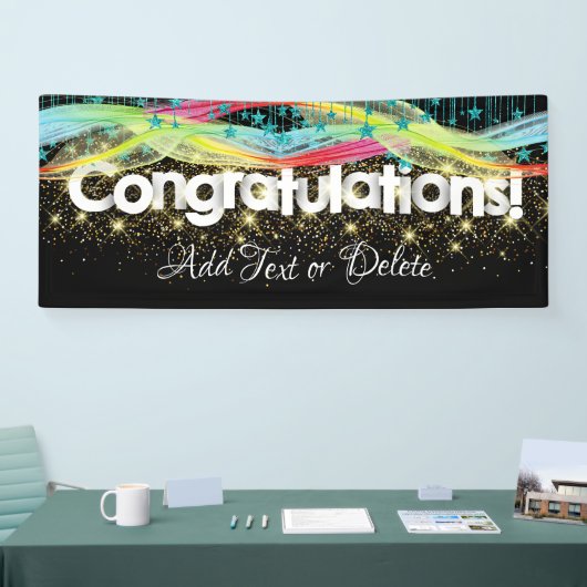 Glückwunsch Banner (Messe)