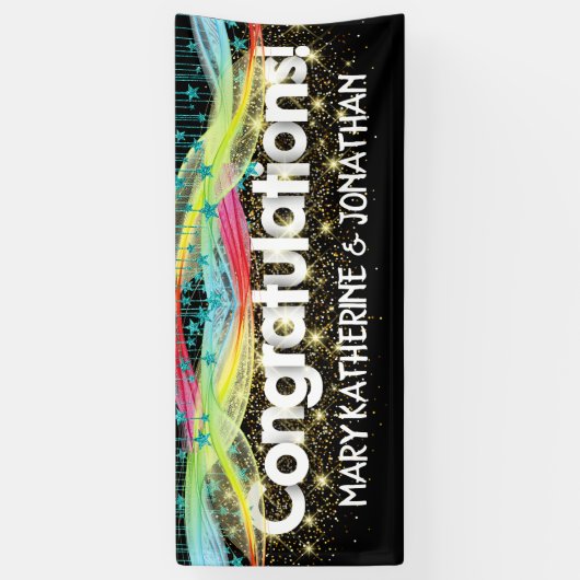 Glückwunsch Banner (Vertikal)