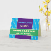 Glückwunsch! Benutzerdefinierte Kindergarten Absch Karte (Gelbe Blume)