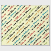 Glückwunsch - Betrug" Absolvent " ulations" Geschenkpapier (Flach)