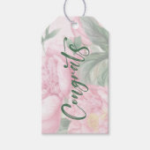 Glückwunsch bevorzugen Tag Geschenkanhänger (Vorderseite)