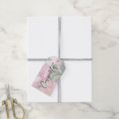 Glückwunsch bevorzugen Tag Geschenkanhänger (Mit Garn)