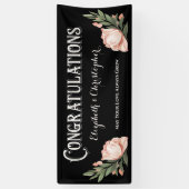 Glückwunsch Blume der Teilnehmer Banner (Vertikal)