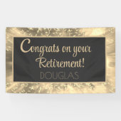 Glückwunsch! Bright, Custom Retirement Banner (Horizontal)