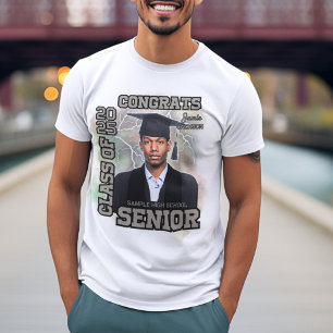 Glückwunsch Class of 2025 Senior Family Abschluss T-Shirt