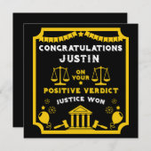 Glückwunsch Court Verdict (Vorne/Hinten)