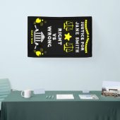 Glückwunsch Court Verdict Banner (Messe)