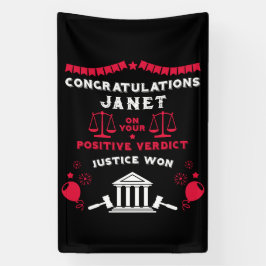 Glückwunsch Court Verdict Banner