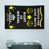 Glückwunsch Court Verdict Banner (Messe)