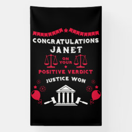 Glückwunsch Court Verdict Banner