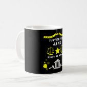 Glückwunsch Court Verdict Kaffeetasse (Vorderseite Links)