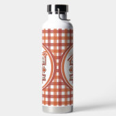 Glückwunsch Danksagend und gesegnet Retro-Zeichen Trinkflasche (links)