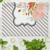 Glückwunsch Danksagung Pumpkin Kitchen Handtuch (Gefaltet)