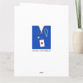 Glückwunsch der Krankenpflege Karte (Rückseite)