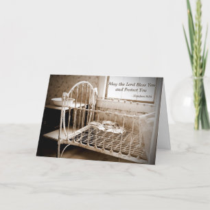 Glückwunsch des Babys dürfen dich segnen und besch Karte