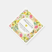 Glückwunsch des Grad Gelben Herzens Serviette (Ecke)