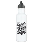 Glückwunsch, die Ihren Schachzug passieren! Edelstahlflasche (Rechts)