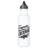 Glückwunsch, die Ihren Schachzug passieren! Edelstahlflasche (Links)