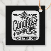 Glückwunsch, die Ihren Schachzug passieren! Geschenkanhänger (Rückseite)