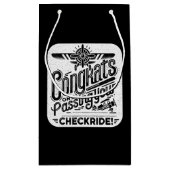 Glückwunsch, die Ihren Schachzug passieren! Kleine Geschenktüte (Rückseite)