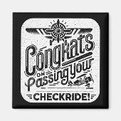 Glückwunsch, die Ihren Schachzug passieren! Magnet (Vorne)