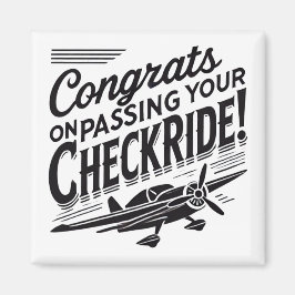 Glückwunsch, die Ihren Schachzug passieren! Magnet