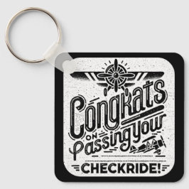 Glückwunsch, die Ihren Schachzug passieren! Schlüsselanhänger