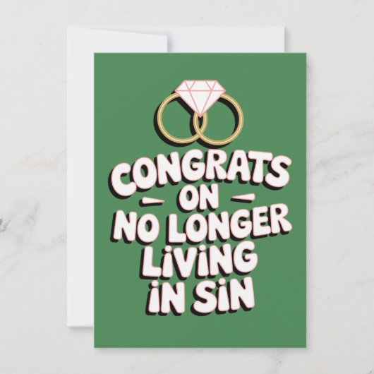 Glückwunsch, die nicht mehr in sonniger Sonnenhoch Karte (Vorderseite)