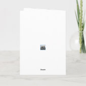 Glückwunsch, die Sie getan haben Grad Mortarboard Karte (Rückseite)