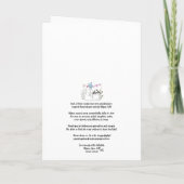 Glückwunsch Dog Biscuits Card Dankeskarte (Rückseite)