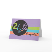 Glückwunsch Eclectic 26.2 Marathon