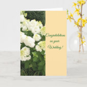 Glückwunsch, eingeklappte Glückwunschkarte für Hoc Karte (Gelbe Blume)
