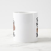 Glückwunsch Erntedankend Herbstleaves Jumbo-Tasse (Vorderseite)