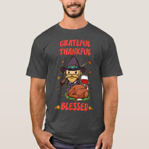 Glückwunsch Erntedankfest Familienurlaub Dankbarke T-Shirt