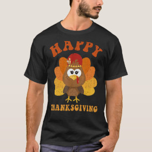 Glückwunsch Erntedankfest Niedlich Türkei Kinder M T-Shirt