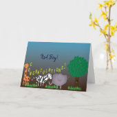 Glückwunsch Es ist ein Junge Karte (Gelbe Blume)