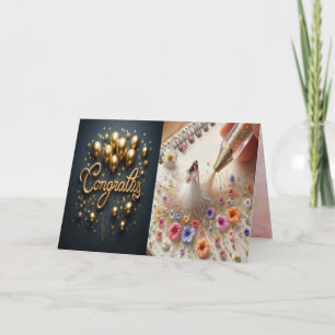 Glückwunsch Faltkarte Einladung