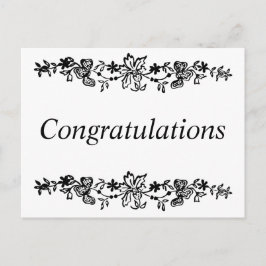 Glückwunsch Feiertagspostkarte