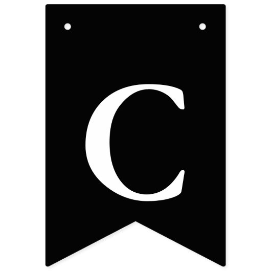 "Glückwunsch-" Flaggen-Fahne Wimpelkette (Erste Fahne)