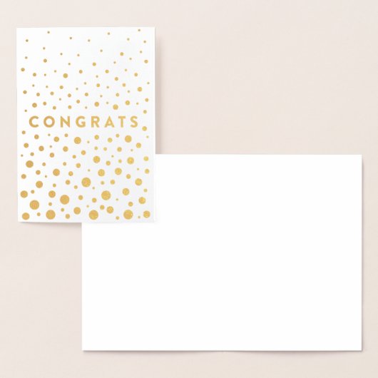 Glückwunsch Foil Card Folienkarte (Anzeige)