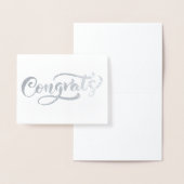 Glückwunsch Folienkarte (Anzeige)