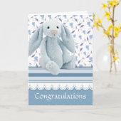 Glückwunsch für das neue Baby Karte (Gelbe Blume)