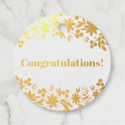 Glückwunsch Geschenkanhänger (Vorderseite)