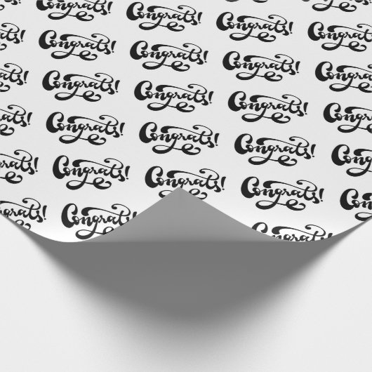 Glückwunsch Geschenkpapier (Ecke)