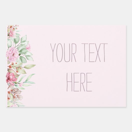 Glückwunsch geschenkpapier set (Vorderseite 2)