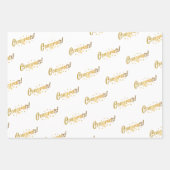 Glückwunsch Geschenkpapier Set (Vorderseite 2)