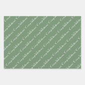 Glückwunsch Geschenkpapier Set (Vorderseite 2)